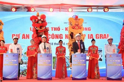Gia Lai: Động thổ Cụm công nghiệp Ia Grai quy mô hơn 52 ha