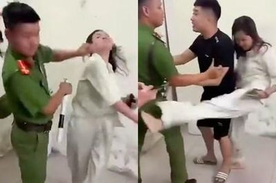 Khởi tố người phụ nữ trong clip hành hung công an gây bão mạng ở Thái Nguyên