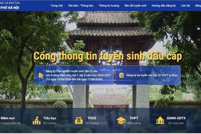 Sở Giáo dục và Đào tạo Hà Nội hướng dẫn các kênh chính thức tra điểm thi vào lớp 10
