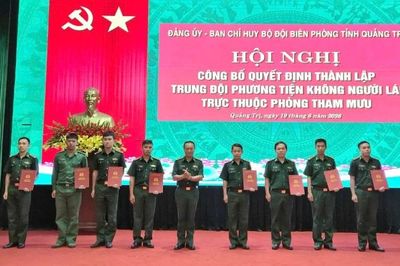 Bộ đội Biên phòng tỉnh Quảng Trị thành lập Trung đội phương tiện không người lái