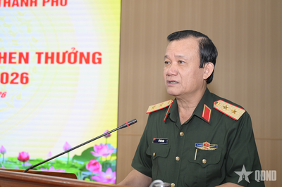 Quân khu 9: Cụm thi đua Bộ CHQS 5 tỉnh, thành phố sơ kết Phong trào Thi đua Quyết thắng 6 tháng đầu năm 2026