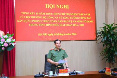 Xây dựng vững chắc thế trận an ninh nhân dân từ sức mạnh vĩ đại của lòng dân