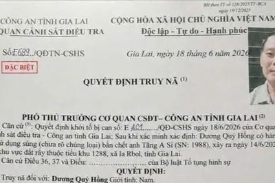 Công an tỉnh Gia Lai truy nã đặc biệt đối tượng giết người