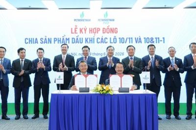 Petrovietnam ký kết các hợp đồng quan trọng, tạo động lực bảo đảm an ninh năng lượng và mục tiêu tăng trưởng '2 con số'