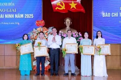 36 tác phẩm xuất sắc đoạt Giải Báo chí Trần Mai Ninh năm 2025