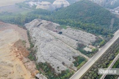 'Núi' rác 2 triệu tấn ngày một phình to, dự án nhà máy điện rác 90 triệu USD vẫn ì ạch