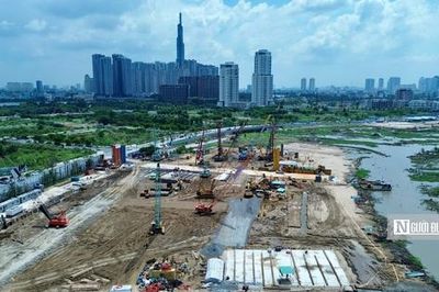 Cận cảnh 'đại công trường' Trung tâm hành chính gần 30.000 tỷ đồng của Tp.HCM
