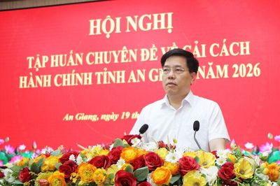 An Giang tập huấn cải cách hành chính giai đoạn 2026 - 2030 cho cán bộ quản lý