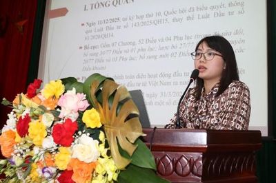 Phổ biến những điểm mới của Luật Đầu tư cho doanh nghiệp và nhà đầu tư