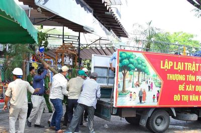 Phường Hòa Xuân xử lý hơn 1.000 trường hợp lấn chiếm vỉa hè