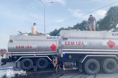 Kịp thời triển khai phương án xử lý sự cố tràn hóa chất trên quốc lộ 51