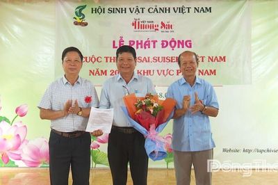 Phát động Cuộc thi Bonsai và Suiseki Việt Nam 2026 khu vực miền Nam tại Sa Đéc