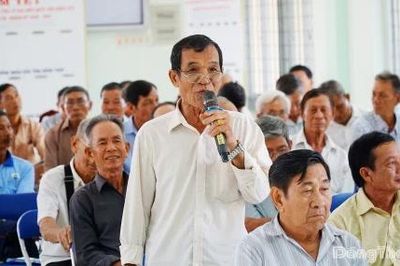 Xã Phú Thành: Đối thoại giữa người đứng đầu cấp ủy, chính quyền với Nhân dân