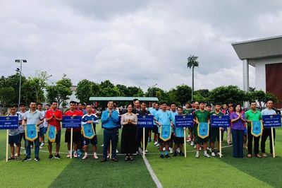 Khai mạc Giải bóng đá nam đoàn viên, công nhân, viên chức lao động năm 2026