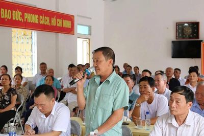 Phường Nghĩa Lộ lấy ý kiến Nhân dân về phương án sắp xếp, giảm từ 35 xuống còn 9 tổ dân phố