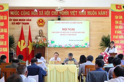 Sáp nhập thôn tại xã Hiệp Thạnh: Bảo đảm quyền làm chủ của Nhân dân