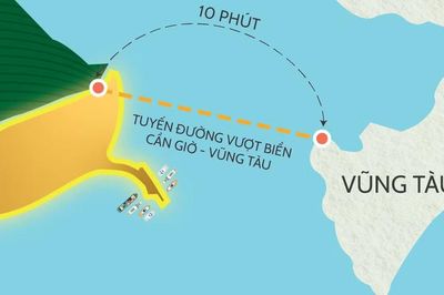 Dự án đường vượt biển Cần Giờ - Vũng Tàu hơn 93.000 tỷ đồng sắp trình HĐND TP.HCM