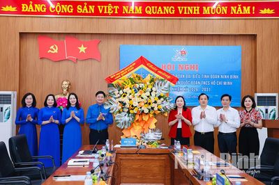 Gặp mặt Đoàn đại biểu Tỉnh đoàn dự Đại hội đại biểu toàn quốc Đoàn TNCS Hồ Chí Minh lần thứ XIII
