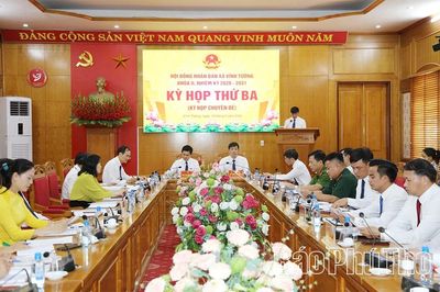 HĐND xã Vĩnh Tường tổ chức Kỳ họp thứ Ba, thông qua nhiều nội dung quan trọng