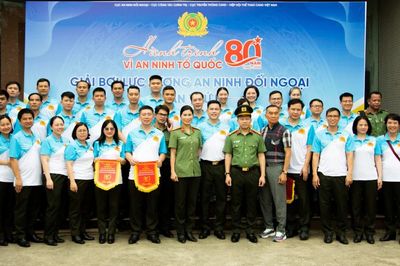 Khai mạc Giải Bơi lực lượng An ninh đối ngoại lần thứ nhất