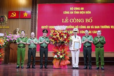Công an tỉnh Điện Biên có tân Phó Giám đốc