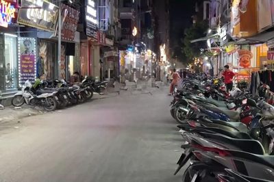 Vi phạm trật tự đô thị tại ngõ 66B Triều Khúc