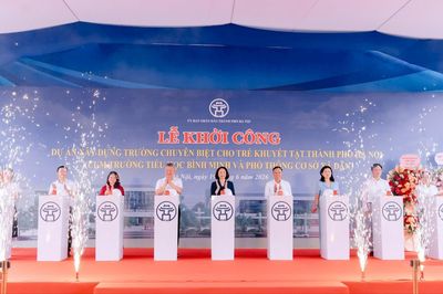 Hà Nội khởi công xây dựng Trường chuyên biệt cho trẻ khuyết tật
