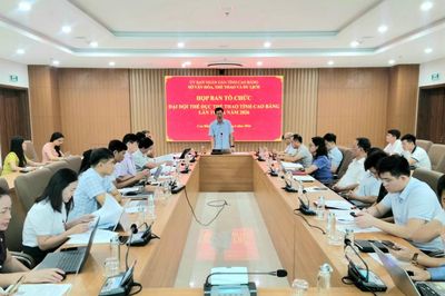 Họp Ban Tổ chức Đại hội TDTT tỉnh Cao Bằng lần thứ X năm 2026