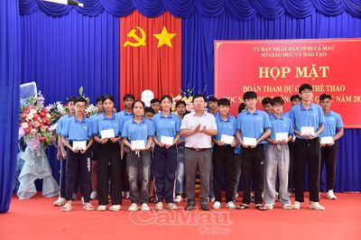 25 học sinh Cà Mau tham gia Giải Thể thao học sinh phổ thông toàn quốc 2026