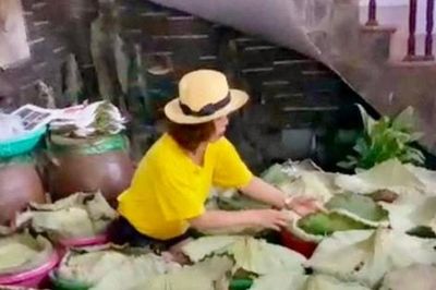 Hương vị Tết Đoan Ngọ từ làng nghề xôi Phú Thượng
