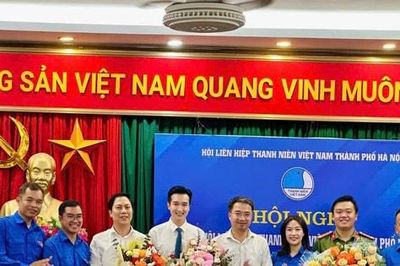 Anh Đào Đức Việt được cử giữ chức Chủ tịch Hội LHTN Việt Nam thành phố Hà Nội
