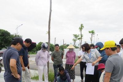 Xã Thiên Lộc: Giao đất tái định cư cho các hộ dân phục vụ Dự án cầu Thượng Cát