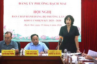 Phường Bạch Mai tháo gỡ 5 'điểm nghẽn' với sản phẩm, mốc tiến độ cụ thể