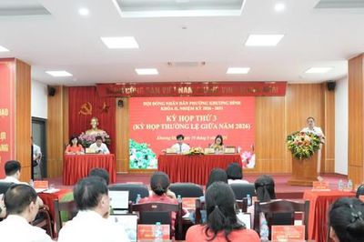 HĐND phường Khương Đình thông qua 4 nghị quyết quan trọng