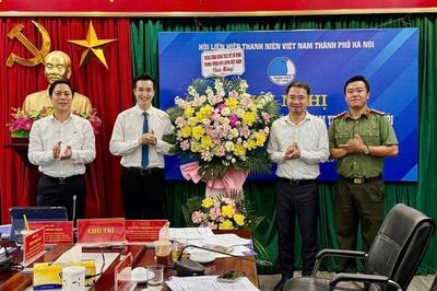 Hội Liên hiệp Thanh niên Việt Nam TP Hà Nội có tân Chủ tịch