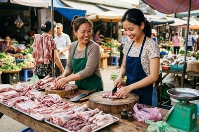 Giá heo hơi hôm nay 20.6: Miền Nam nhiều nơi còn 62.000 đồng/kg