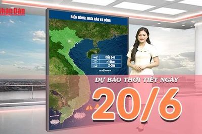 [Video] Dự báo thời tiết ngày 20/6/2026: Nắng nóng gay gắt lan rộng tại Bắc Bộ và Trung Bộ