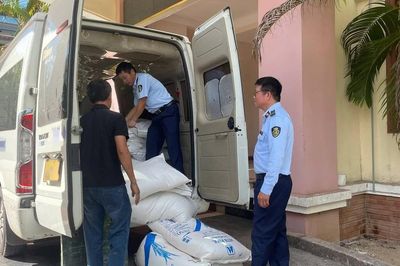 Liên tiếp phát hiện các vụ vận chuyển đường nhập lậu ở Quảng Trị