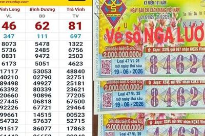 Xổ số miền Nam: Đại lý tìm khách trúng độc đắc 15 vé Vĩnh Long