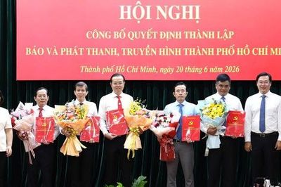 Công bố quyết định thành lập Cơ quan Báo và Phát thanh, Truyền hình TPHCM