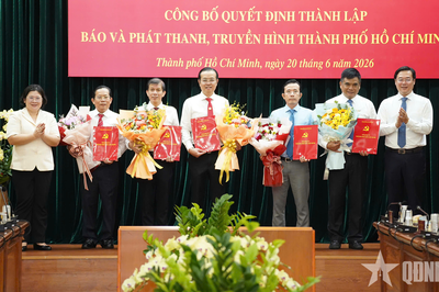Thành ủy TP Hồ Chí Minh công bố quyết định thành lập Báo và Phát thanh, truyền hình TP Hồ Chí Minh