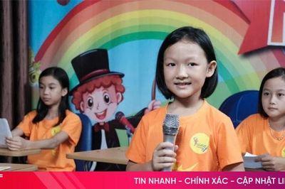 Lớp học MC nhí: Nơi gieo mầm tự tin cho trẻ em