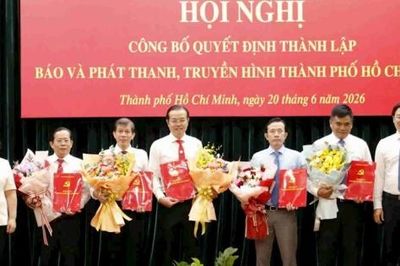 TP. Hồ Chí Minh ra mắt cơ quan Báo và Phát thanh, Truyền hình