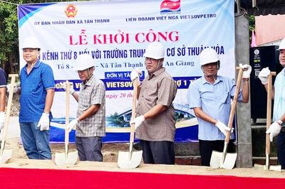 Khởi công cầu Kênh Thứ 8 tại xã Tân Thạnh