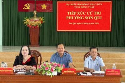 Đại biểu HĐND tỉnh Đồng Tháp: Kịp thời giải đáp những vấn đề cử tri quan tâm