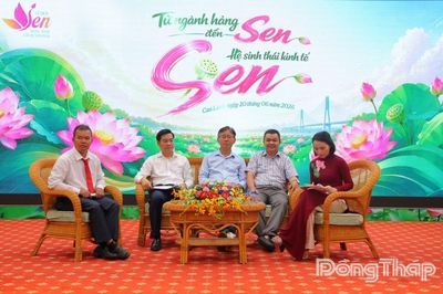 Từ sản phẩm sen đến hệ sinh thái kinh tế sen