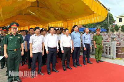 Triển khai 'Chiến dịch 500 ngày đêm đẩy mạnh thực hiện tìm kiếm, quy tập và xác định danh tính hài cốt liệt sĩ' tại xã Gia Viễn