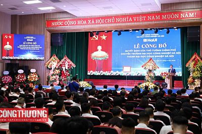 Đại học Công nghiệp Hà Nội bước vào giai đoạn phát triển mới sau quyết định chuyển đổi mô hình