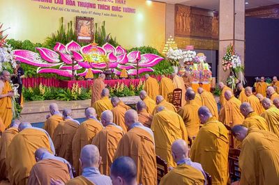 Lễ chung thất Trưởng lão Hòa thượng Thích Giác Tường tại pháp viện Minh Đăng Quang