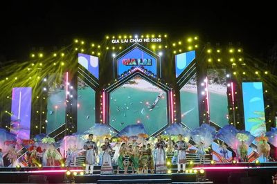 Sôi động đêm khai mạc Lễ hội Du lịch hè Gia Lai 2026